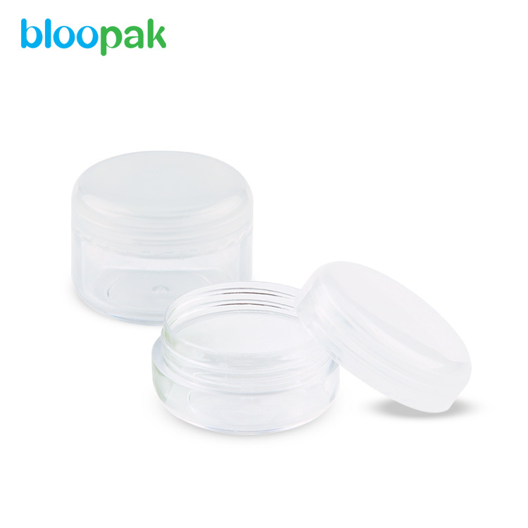 PP cosmetic cream jar, 10g cream bottle, plastic cosmetic cream jar