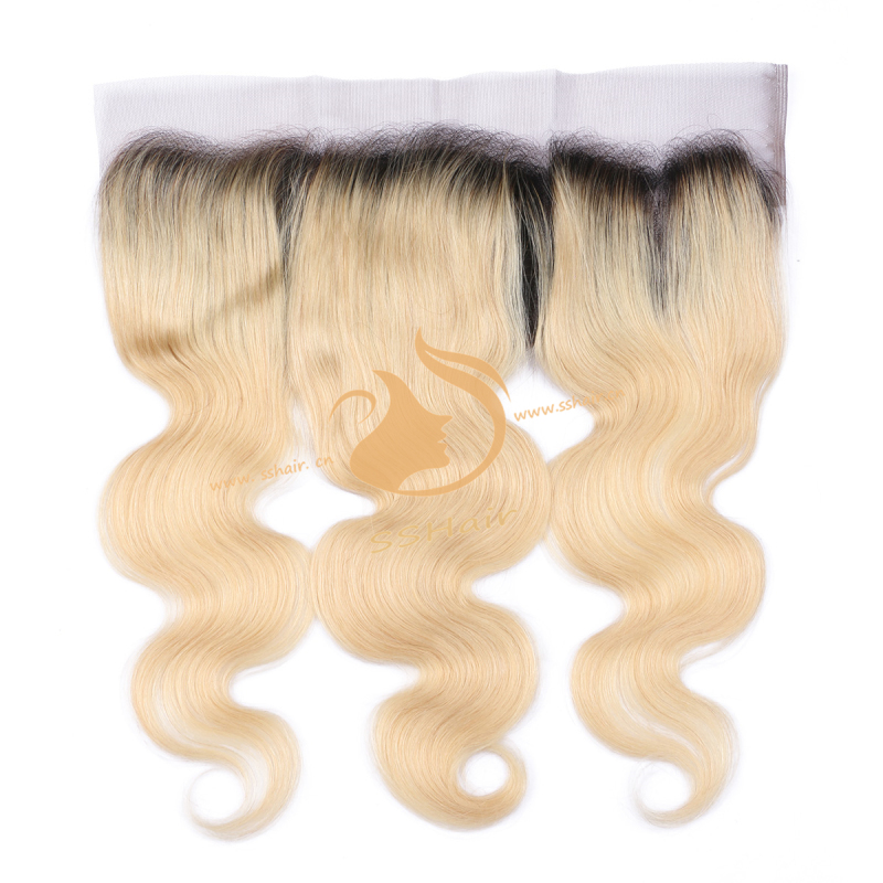 SSHair // Lace Frontal // Remy Hair // 1BT613# // Body Wave