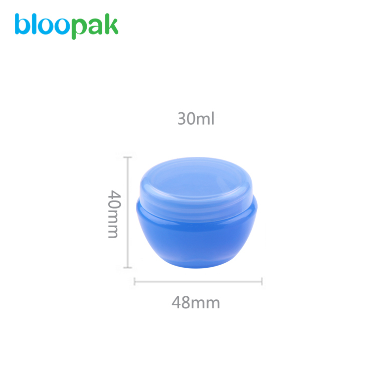 PP plastic round cream container skin care PP cream jar  J8630