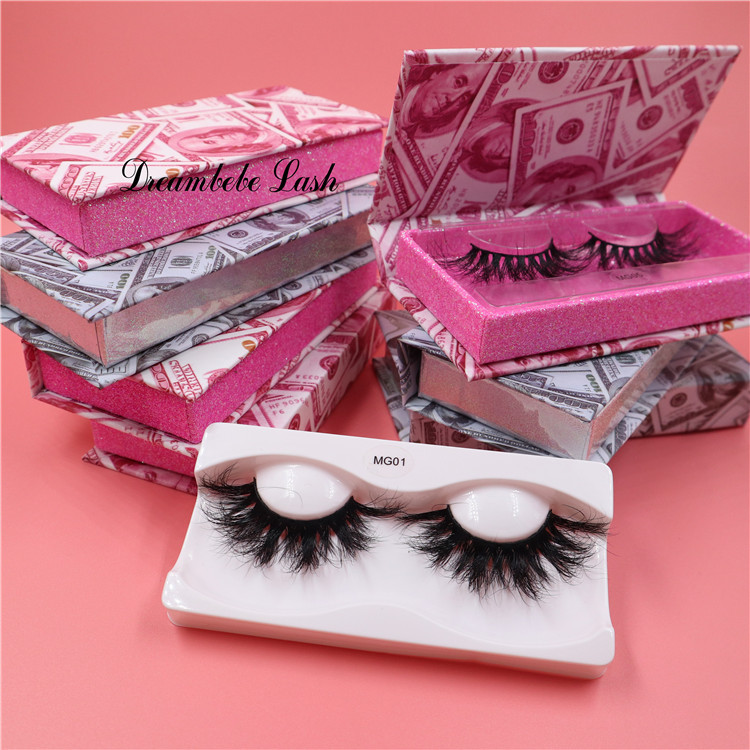 3D Mink Glam Lash Natural Style Eyelashes Vendor  Mink Regular Series MG01 