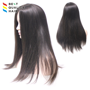 Stock good quality 100% human remy hair full lace wig