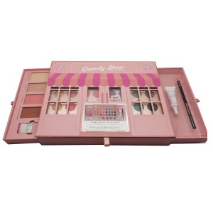 candy  shop colorful eyeshadow set ,with brush and eyeliner 
