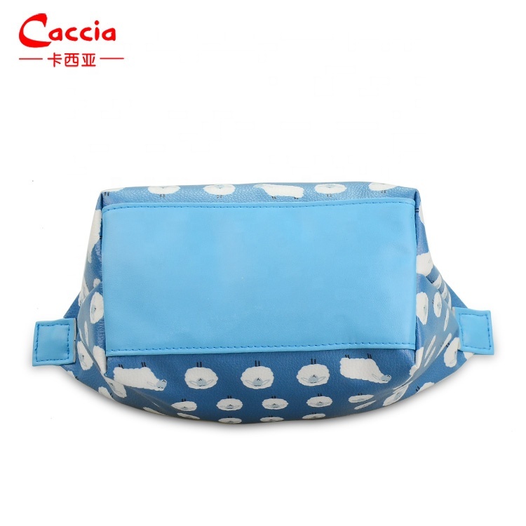 Eco friendly PVC leather makeup bag cartoon customized women cosmetic bag promotion gifts for girls 