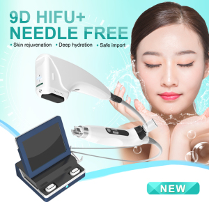 New design hifu needle free jet valve injection face lift liposonic machine