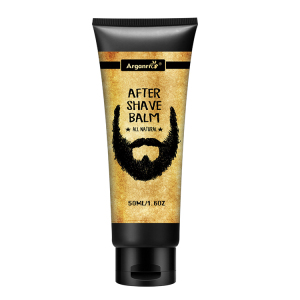 ARGANRRO Branded private label customize ingredient and package vegan aftershave balm for beard moisturize and soften
