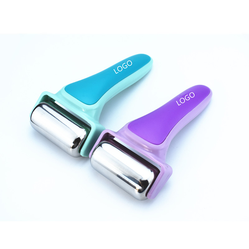 New Design Stainless Steel Massage Ice Roller,face ice roller 
