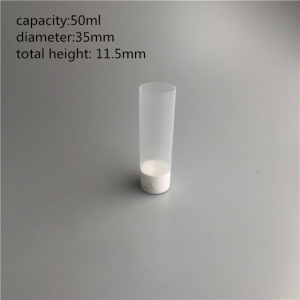 Soft PE tube 50 ml plastic cream lotion tube 