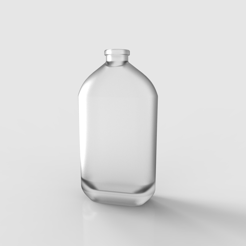101ml Standard Crimp Glass Bottle Like Crystal Without Lid Favored By Men Women