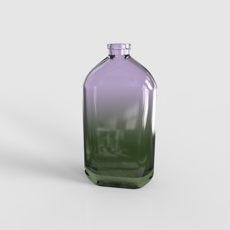 101ml Standard Crimp Glass Bottle Like Crystal Without Lid Favored By Men Women