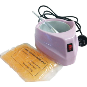 Paraffin Depilatory Wax Heater kit Temperature Control 150ml with 120g paraffin wax