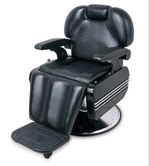 LY6101 black PVC barbar chair