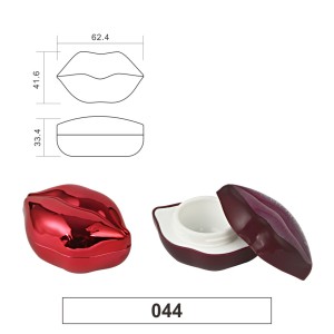 lip shape case lip mask case 