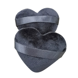 Heart-shaped makeup sponge high-density microfiber powder puff makeup tool