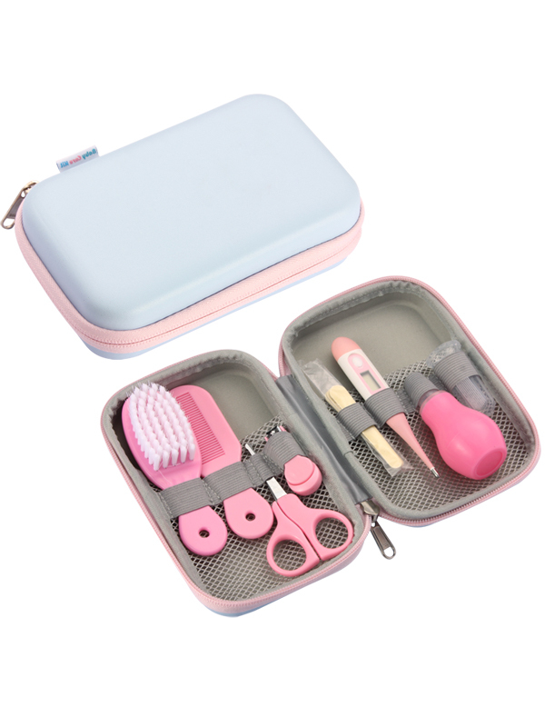Baby care 8-piece kit, children's nail file, baby's nail clippers, portable baby care tools