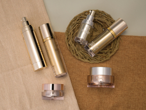 30ml;50ml;100ml Skin care products packaging Plastic Cylindrical Empty Packaging Acrylic Serum Lotion Bottle and Cream Jar