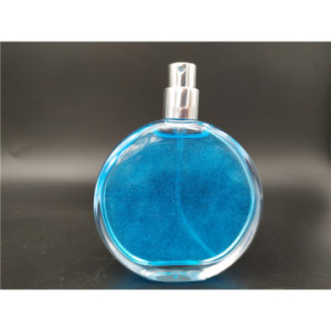 50ml round glass bottle for perfume and cosmetics