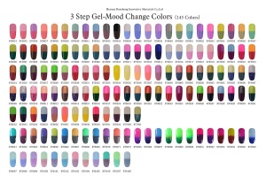 R S Nail temperature change color - 145 colors
