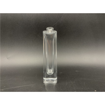 30ml rectangular transparent spray glass perfume bottle
