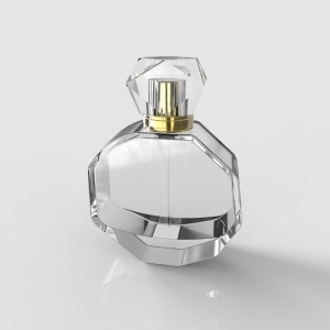 Small easy taking enneagon shape perfume bottle with surlyn lid KPB135