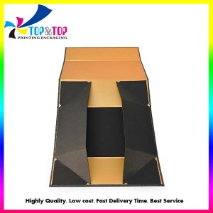 Custom Magnetic Closure Foldable Paper Rigid Gift Paper Box
