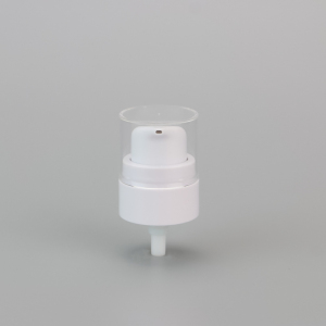 Factory Supply Small Dosage White Smooth Treatment Pump With Cap