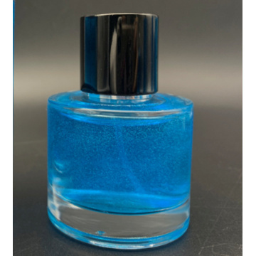 50ml short cylindrical bottle perfume bottle