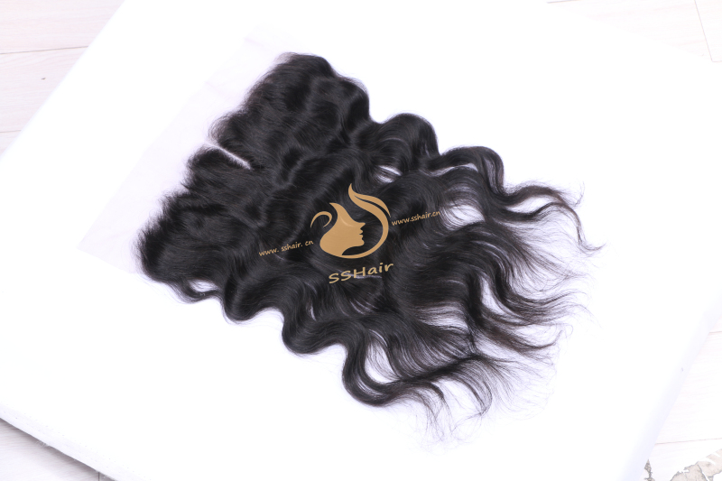 SSHair // Lace Frontal  // Remy Human Hair // Natural Color // Body Wave