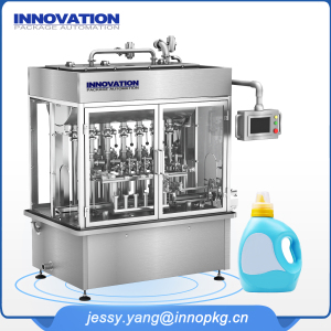 Automtic Linear Type Detergent Packaging Liquid Laundry Pods Filling Equipment for Bottles