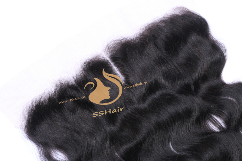 SSHair // Lace Frontal  // Remy Human Hair // Natural Color // Body Wave