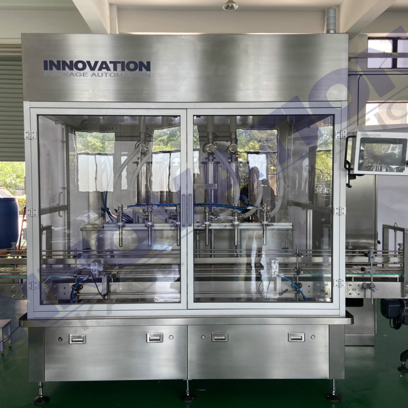 Linear Type Cream Body Lotion/Dishwashing/Shampoo/Hair Conditioner/Disinfectant Cleaner/ Laudry Detergent Liquid Filling Machine for Daily Chemicals