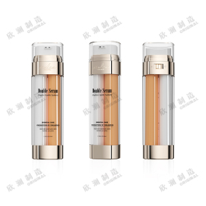 Double Chamber  Airless Bottle