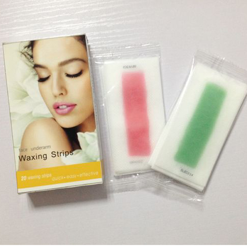 Ready-to-use Cold Wax Strips Disposable Wax Strips Body Use Wax Strips /leg /face /arm wax strips