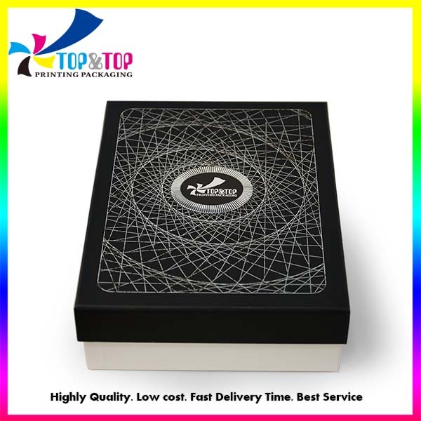Custom Lid and Base Cardboard Paper Box for Cosmetic Packaging