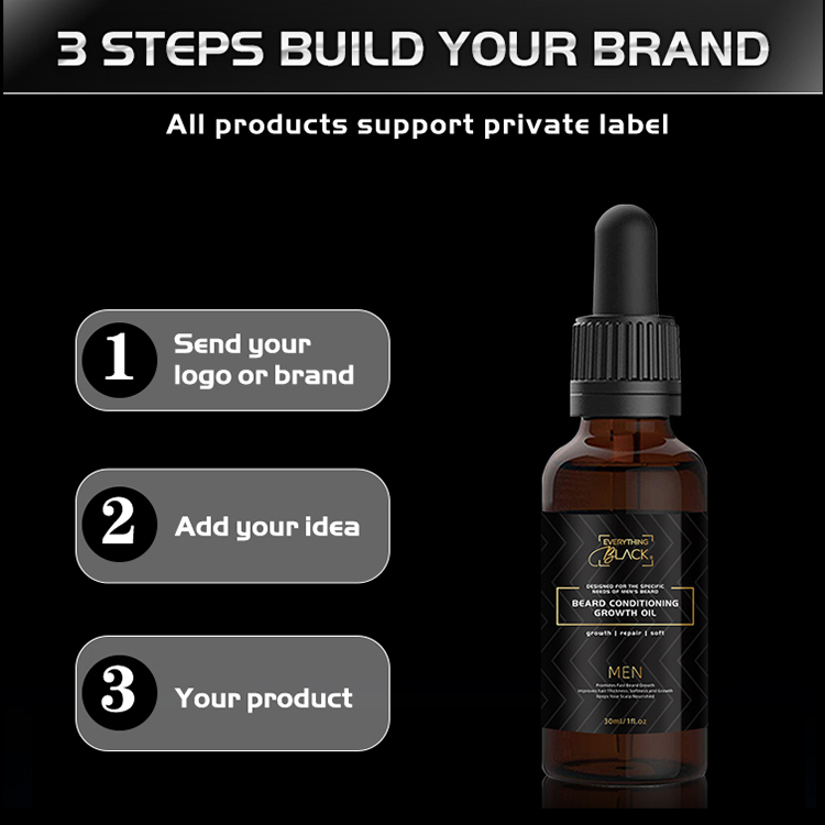 Private Label Barber Products Set beard  For Man 