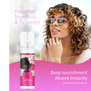 Everythingblack Sultfate Free Alcohol Free Organic Hair Serum For Curly Hair 