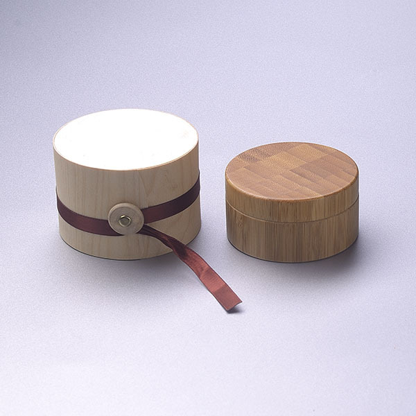Eco-friendly custom wooden box with logo for glass bottles 