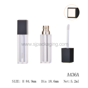 Wholesale empty lip gloss tubes with wands OEM luxury lip gloss containers tube lipgloss tube private label packaging