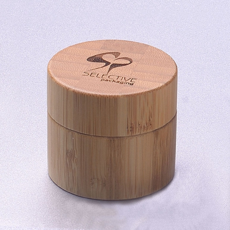 Bamboo cosmetic jars(inner PP)