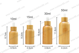 Bamboo packaging essential oil series