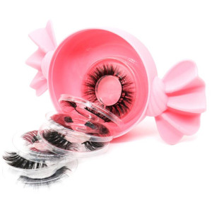 3D wholesale Mink Lashes 100% Real Mink Fur Eyelashes Handicraft 