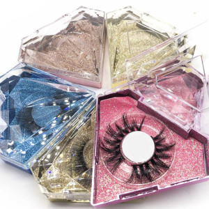100% real mink 25mm lashes wholesale price eyelashes