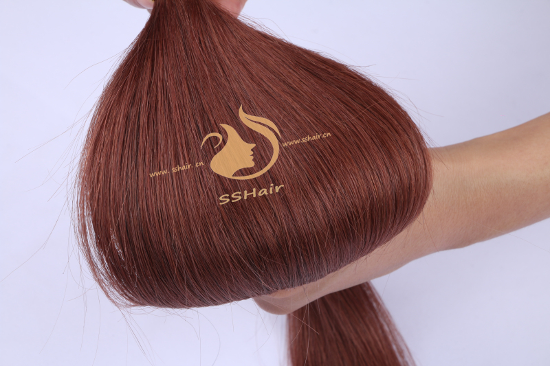 SSHair // I-tip Hair Extensions // Remy Human Hair // 33# // Straight