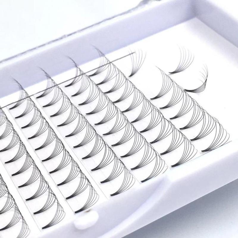 Professional Eyelash Extension 1 Second Blooming 0.03 0.05 0.07 Easy Fanning Eyelash Extensions