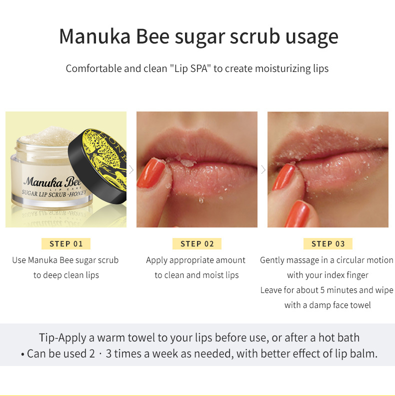 Manuka Bee Sugar Lip Scrub