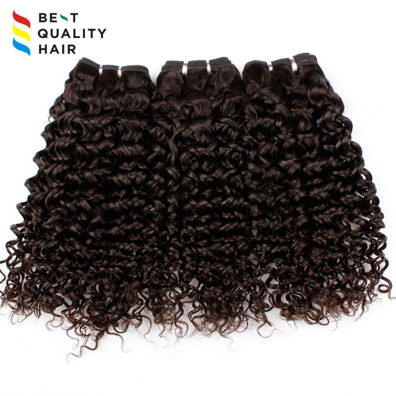 Cheaper price custom made curly human hair weft extension