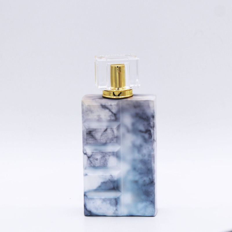 custom design high end cosmetic glass spray container empty 100ml perfume bottle