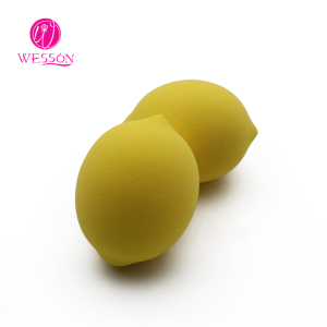 Factory wholesale high quality super soft non-latex free cosmetics beauty makeup sponge lemon blender 