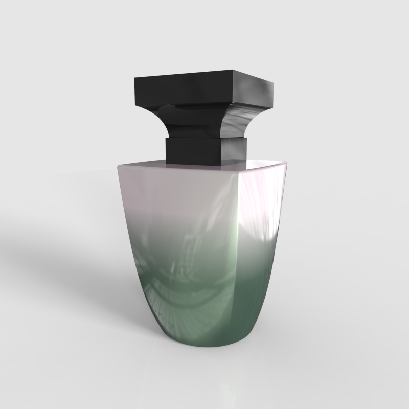109ml Perfumes Glass Super Shiny Transparent Bottle Like Diamonds 