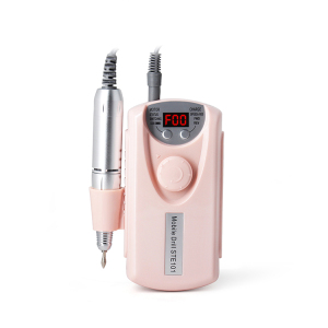 Pink Electric Nail Drill Machine Portable
