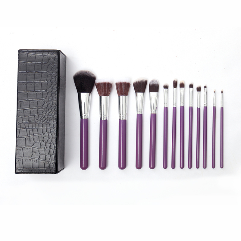 Make up brushes 13pcs professional synthetic hair foundation powder blush cosmetic private label makeup brush sets 